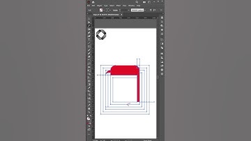 Abstract logo in (1 Min.) | #shorts #logo #graphicdesign #illustrator #logodesign