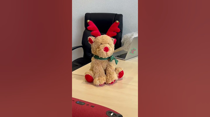 On décore le bureau pour noël...