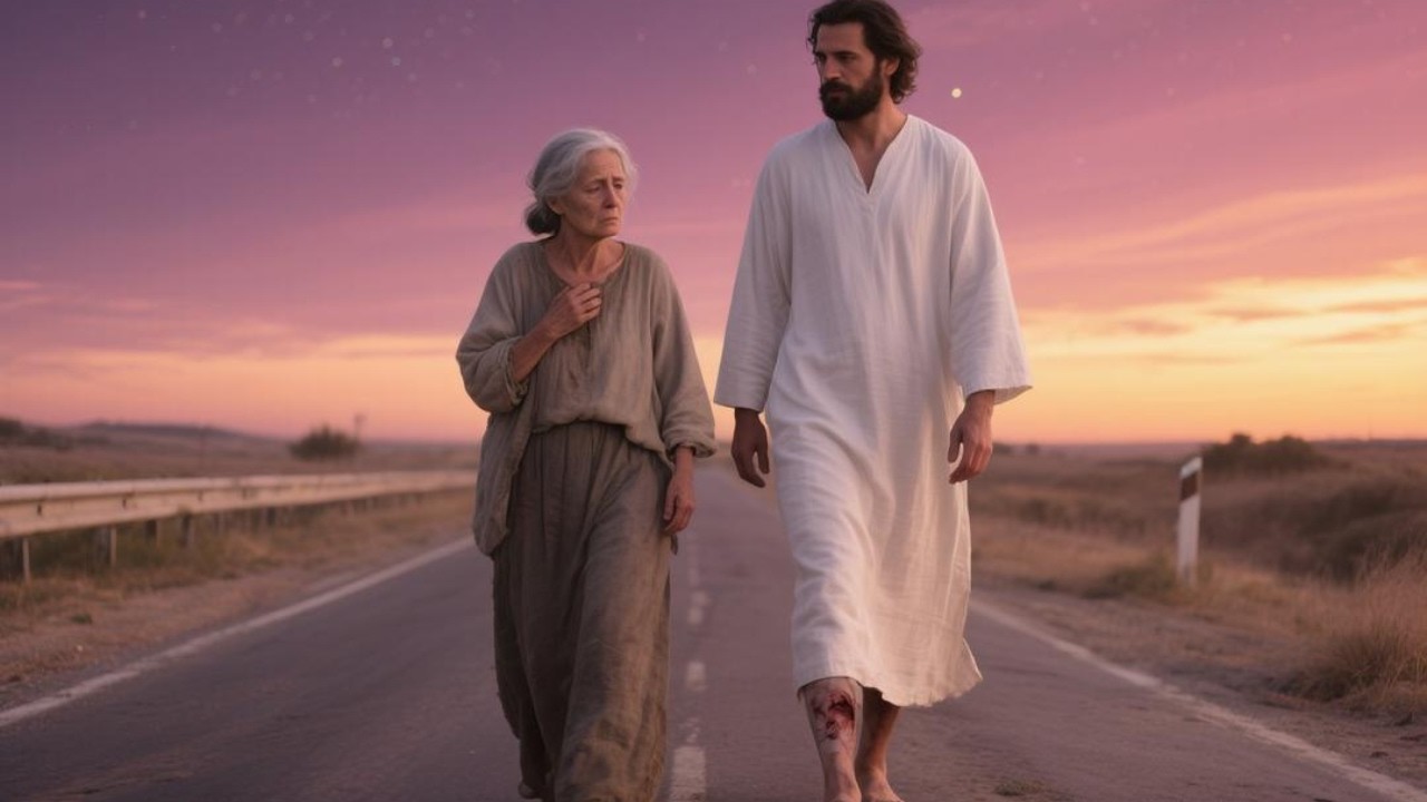 She was one day away from being evicted — then Jesus Christ appeared and asked for water.