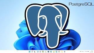 how to install and setup postgresql on windows 10 /  windows 11