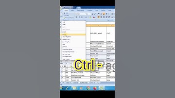 delete row or columns in Excel#excel #exceltips #deleterows#deletecolumn