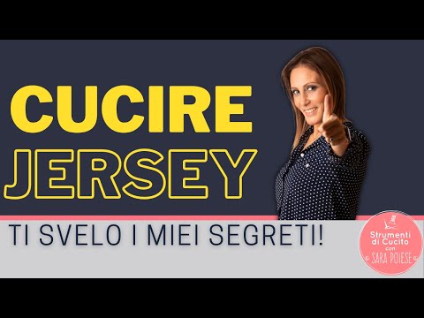 Video: Come Cucire Dal Jersey