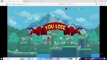 Game Platform Wanita Adventure Level 1 Menggunakan Construct 2