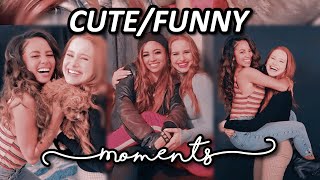 Madelaine Petsch and Vanessa Morgan cute/funny moments | 2019