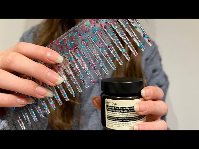 Asmr getting you unready | Hair brushing | Actual Camera touching | lo-fi