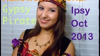 Gypsy Pirate Halloween Tutorial + Oct Ipsy