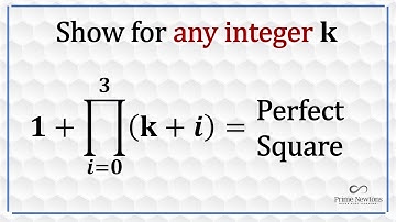 1 plus the product of four consecutive integers