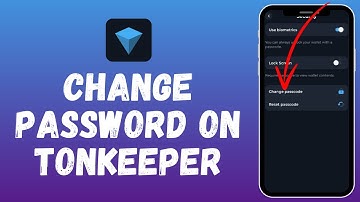 How to Change Password on Tonkeeper | Update Tonkeeper Password 2024