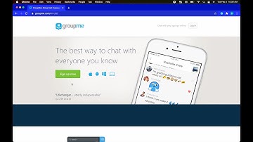 How to Create a GroupMe Account | Mac & Windows