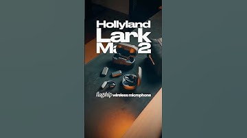 World’s first wireless microphone with included audio monitors? ✨ Hollyland Lark Max 2 #mic #audio
