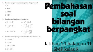 Pembahasan soal bilangan berpangkat ...