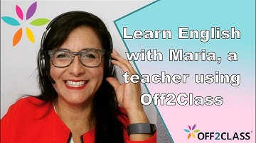 Learn English with Maria, a teacher using Off2Class