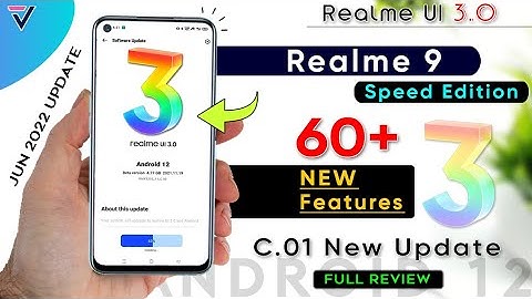 Realme 9 Speed Edition C.01 New Update | Realme 9 SE C.01 Jun Update | Realme UI 3.0 New Update ⚡⚡