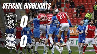 Steve Evans is back! 😍 | 🗽 Rotherham United 0 v 0 Birmingham City 🔵 | Highlights 📺