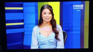 MINTY BETS blooper televised to other side of the world