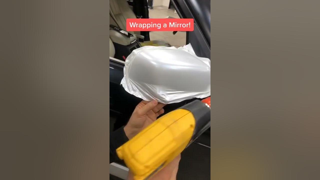 HOW TO WRAP A CAR MIRROR YouTube