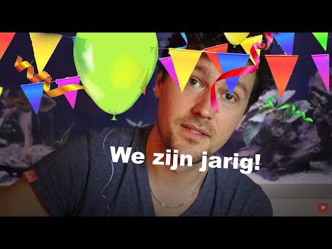 1 jaar aquarium