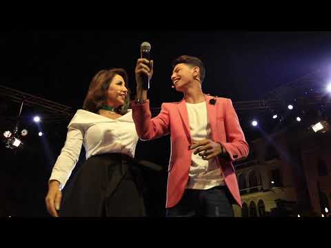 ايمن امين يغني الأغنية الأكثر شهرة أغنية انتي وبس في برنامج بعدنا مع رابعة على تلفزيون لنا 