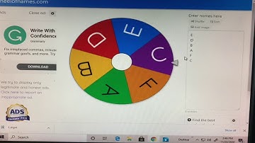 Spinner in Google Slides or Seesaw