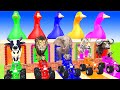 5 Giant Duck, Monkey, Piglet, chicken, dog, buffalo, cow, Sheep, Transfiguration funny animal 2023