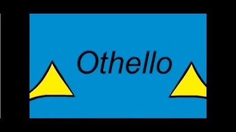 Othello in Three Minutes (Act I)