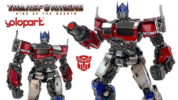 The ULTIMATE ROTB OPTIMUS PRIME! Yolopark Transformers AMK PRO Series DIECAST Figure Review (2025)