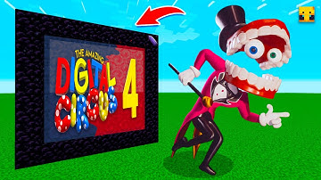 How To Make A Portal To The Caine Episode 4 Dimension in Minecraft