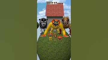 CHOOSE FAVORITE ANIMALS SMILING CRITTERS ZOONOMALY ZOOCHOSIS - SKY HOUSES in Gmod !