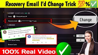 How To Change Free Fire Recovery Email | Free Fire Mein Recovery Email Change / unbind Kaise Karen  screenshot 1