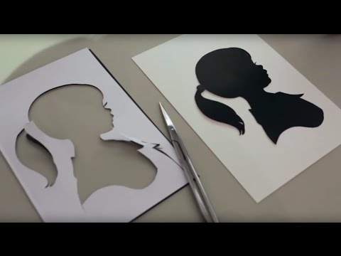 Video: How To Cut Silhouettes