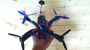 TC-R260 Quadrotor build part 1 of 3 how to build it