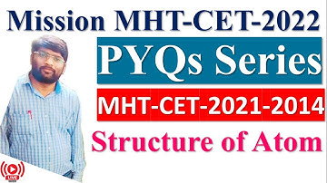 MHT-CET 2021 PYQs Chemistry l 2022 Crash Course