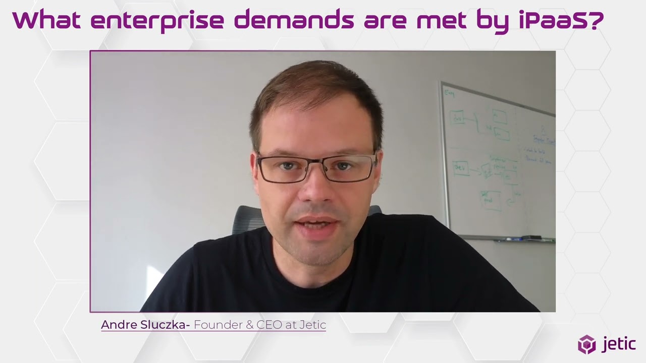 What enterprise demands are met by iPaaS?