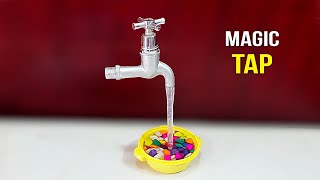 How to Make a Magic water Tap | DIY Floating Fountain