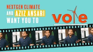 Aziz Ansari Wants You to Vote
