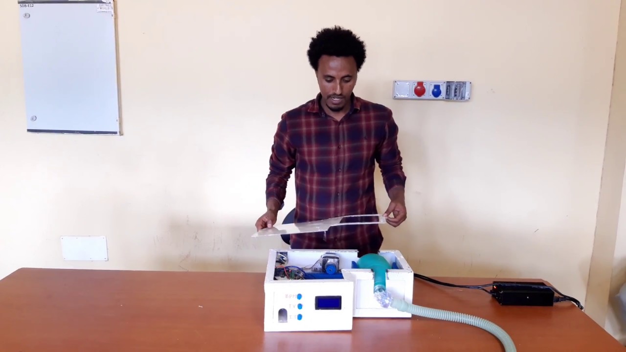 Automated BVM based simple mechanical ventilator (JIT-Vent) - YouTube