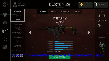 Bullet force hacked acc Giveaway with UMP