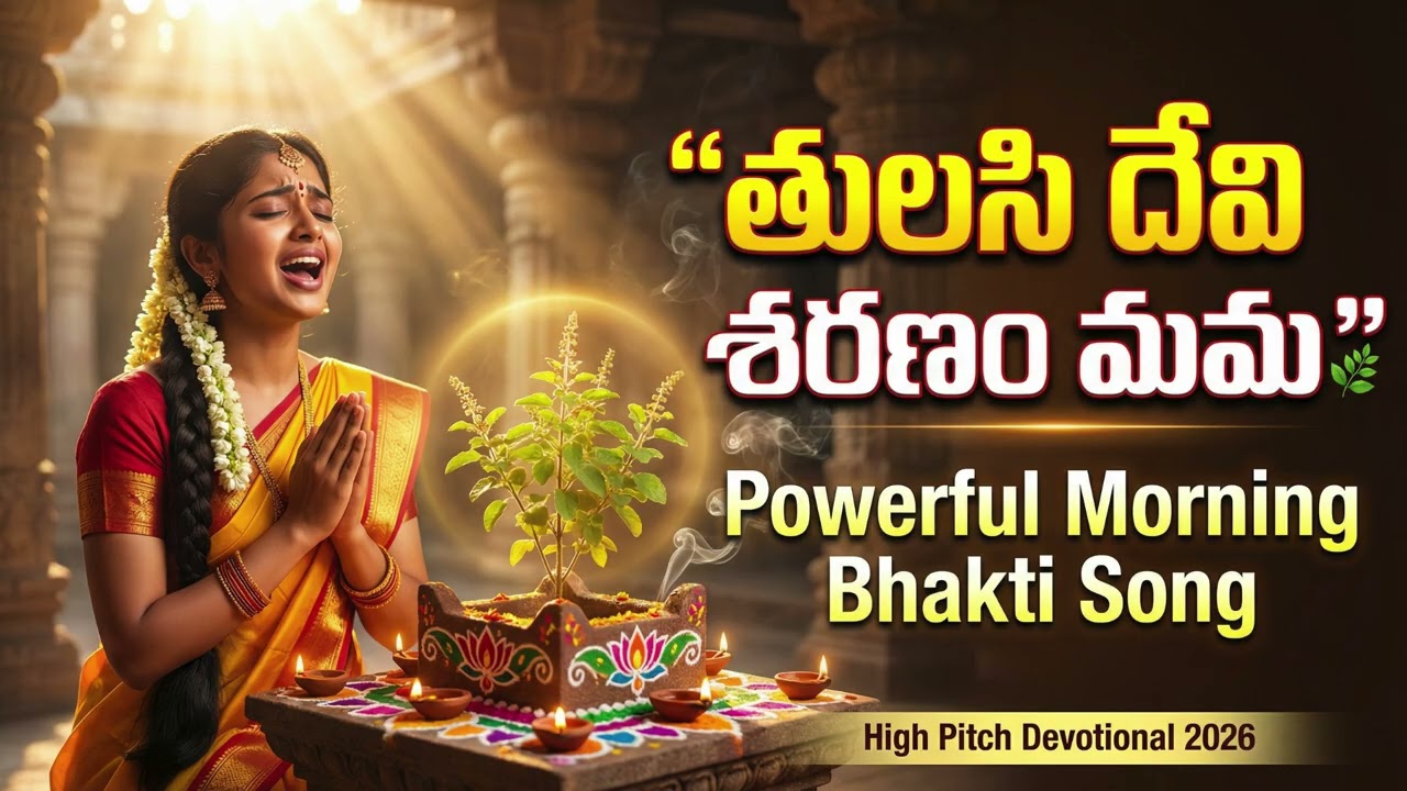 తులసి దేవి శరణం మమ 🌿 | Powerful Morning Bhakti Song | High Pitch Devotional 2026