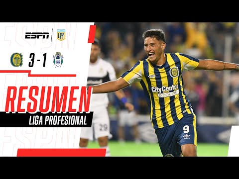 ¡DOBLETE DE VÉLIZ Y TRIUNFAZO DEL CANALLA PARA SER ESCOLTA! | Rosario Central 3-1 Gimnasia | RESUMEN