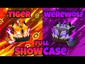 NEW Tiger & Werewolf Fruit Showcase | Blox Fruits (Leopard Rework)