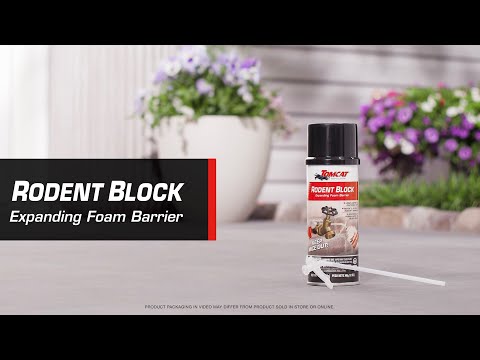 How to Use Tomcat® Rodent Block Expanding Foam Barrier