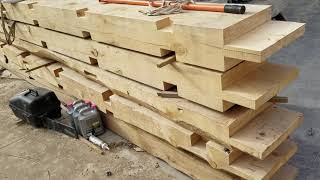 Timber Framing 8 X 8 Posts