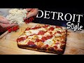 My First Time! I made a DETROIT STYLE Pizza at Home with BIGA #withme