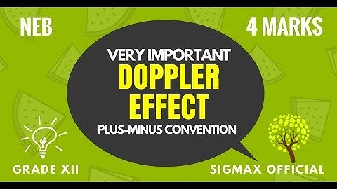 Doppler Effect Made Easy | NEB | Grade XII