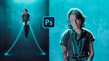 Ps Touch Glow Concept Manipulation Tutorial 🔥 Easy Photo Editing.