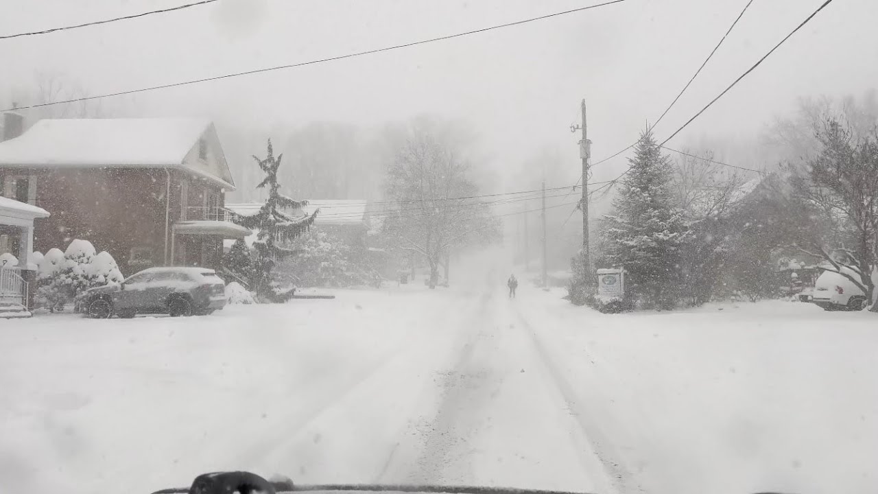 Lake-Effect Snow Squalls and Blizzard Condition in Southern Ontario ...
