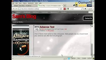 How to Insert an Aweber Form In The Sidebar - WordPress Tutorial 59