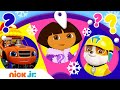 Winter Adventures w/ Dora, Blaze & PAW Patrol! 🥶 Spin the Wheel of Friends Ep. 4 | Nick Jr.