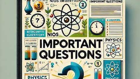 Nios 12th physics 312 solved sample paper with new pattern with important questions