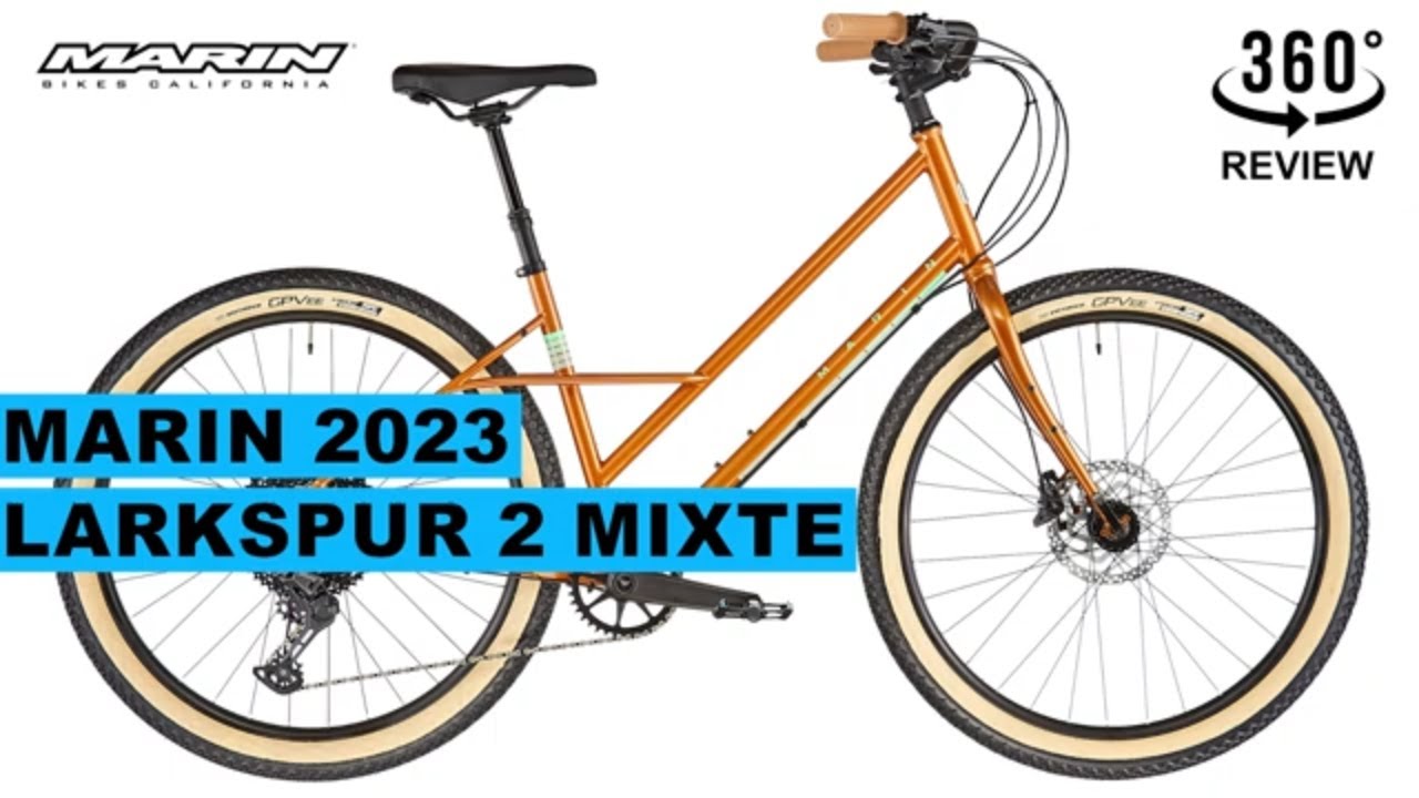 MARIN 2023 Larkspur 2 Mixte - Mega Comfort bike! - YouTube